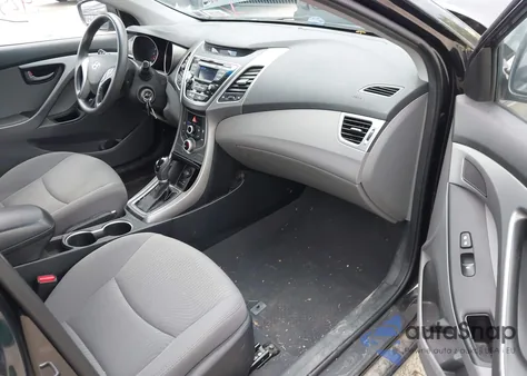 2016 Hyundai Elantra Se from USA, damaged, VIN 5NPDH4AE6GH680611